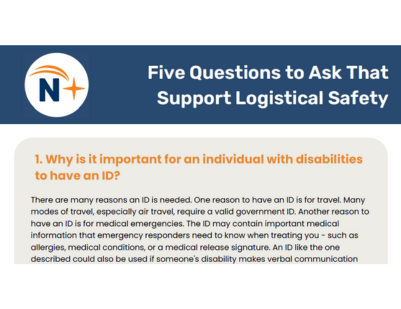 Five questions to ask that support logistical safety