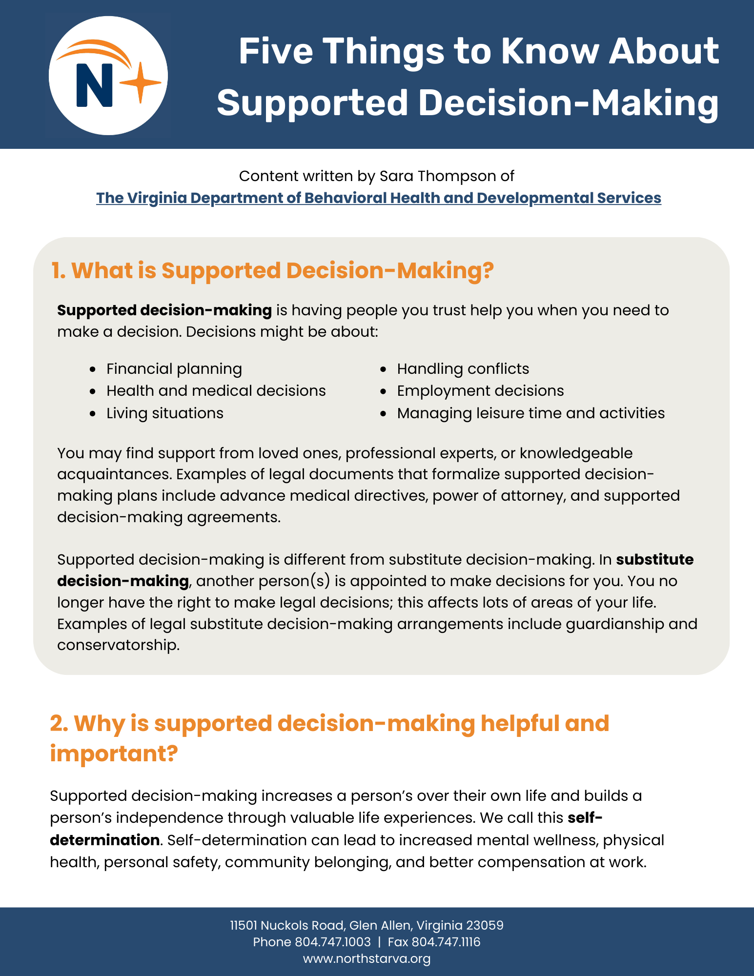 Five Things to Know About Supported Decision Making 2025 26